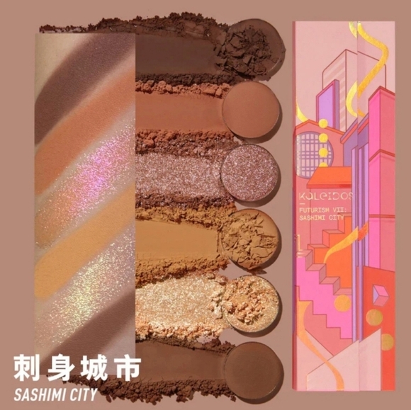 Kaleidos Futurism VII Sashimi eyeshadow palette - Picture 6 of 6